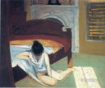 Edward Hopper Painting - summer interior Edward Hopper